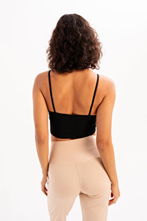 JUSTEVER Yüksek Bel Lastikli Cepli Rahat Kesim Toparlayıcı Tayt Kadın Eşofman Altı - Beat