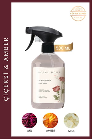 ROSE&AMBER 500 ML ODA SPREYİ
