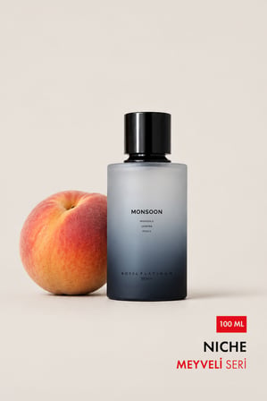Monsoon Unisex EXTRAIT DE PARFUM 100 ML Şeftali - Kadife Çiçeği - Yasemin | Meyveli Seri
