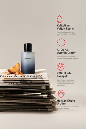 Monsoon Unisex EXTRAIT DE PARFUM 100 ML Şeftali - Kadife Çiçeği - Yasemin | Meyveli Seri