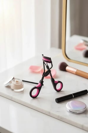Gold Beauty Kirpik Kıvırıcı – Ekstra Kıvrım & Doğal Lash Lift Etkisi