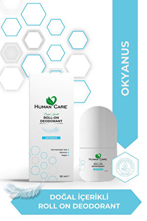 Human Care Doğal Roll On Deodorant Okyanus Kokulu 50 Ml