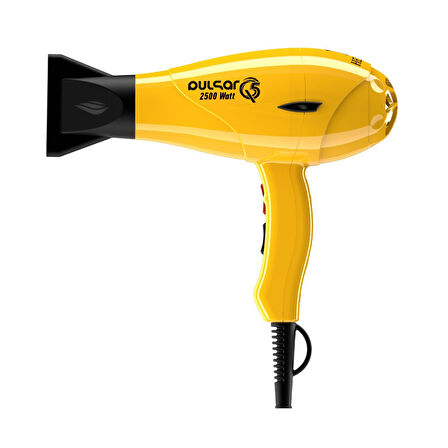 Hector Pulsar Q5 Profesyonel Saç Kurutma & Fön Makinesi 2500W Performans - Sarı