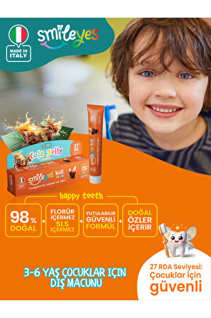 Smıleyes Dıs Macunu 50Ml Kıds 3 - 6 Yas Cola Jeely