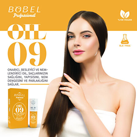Oil-09 Vegan Saç Bakım Yağı 90 ml