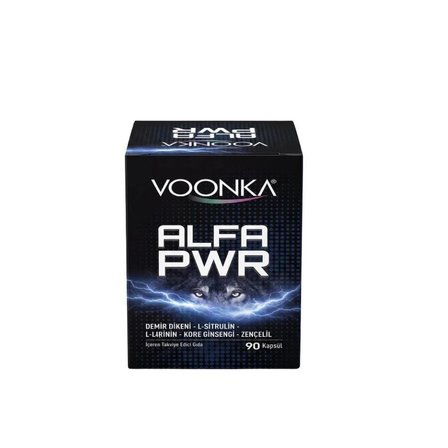 Voonka Alfa PWR Demir Dikeni L-Arjinin Kore Ginsengi 90 Kapsül