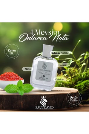 E-048 Oryantal Baharat Erkek Parfüm Edp Uzun Süre Kalıcı 50 ml
