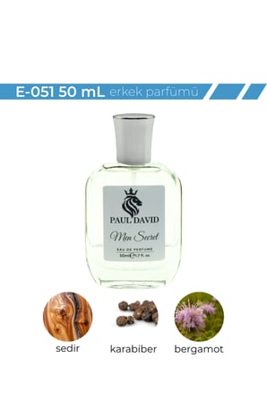 E-051 Aromatik Fougere Erkek Parfüm Edp Uzun Süre Kalıcı 50 ml