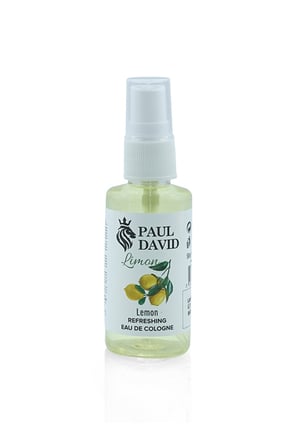 Paul David Çanta Cep Boy 50ml 80° Kolonya Kiraz Çiçeği, Limon, Buz, 3'lü Set