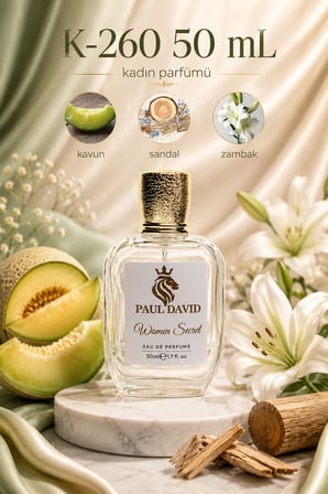 K-260 ÇİÇEK MEYVE EDP PARFÜM UZUN SÜRE KALICI 50ML
