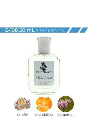 E-198 ODUNSU AROMATİK EDP PARFÜM UZUN SÜRE KALICI 50ML
