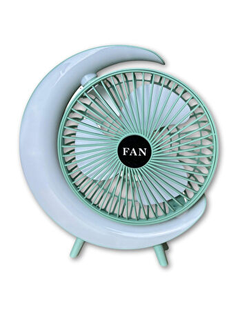 S24 Taşınabilir Masaüstü Yeşil Usb Fan