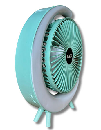 S24 Taşınabilir Masaüstü Yeşil Usb Fan
