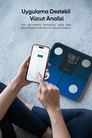 Fressi Nova Bluetooth Grandyan Vücut Analiz Tartısı