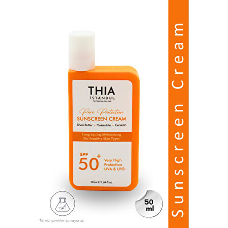 THIA İstanbul Sunscreeen Cream 50 