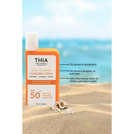 THIA İstanbul Sunscreeen Cream 50 