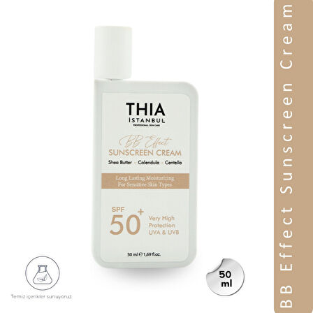 THIA İstanbul BB Effect Sunscreeen Cream 50 