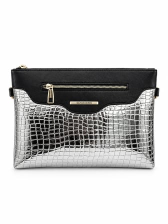 Kadın Suni Deri Ayarlanabilir Çapraz Ve El Askılı Portföy, Clutch Çanta S-1360
