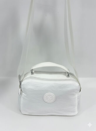 Kadın Suya Dayanıklı Paraşüt Kumaş Ayarlanabilir Çapraz Askılı Küçük Boy El Ve Omuz Çantası