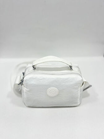 Kadın Suya Dayanıklı Paraşüt Kumaş Ayarlanabilir Çapraz Askılı Küçük Boy El Ve Omuz Çantası