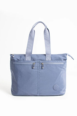 Kadın 6 Gözlü Kullanışlı Suya Dayanıklı Paraşüt Kumaş Büyük Boy El Ve Omuz Çantası