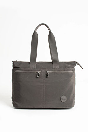 Kadın 6 Gözlü Kullanışlı Suya Dayanıklı Paraşüt Kumaş Büyük Boy El Ve Omuz Çantası