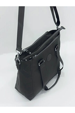 Kadın 4 Gözlü Suya Dayanıklı Paraşüt Kumaş Ayarlanabilir Çapraz Askılı El Ve Omuz Çantası