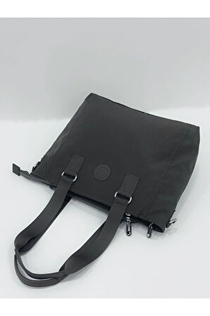 Kadın 4 Gözlü Suya Dayanıklı Paraşüt Kumaş Ayarlanabilir Çapraz Askılı El Ve Omuz Çantası