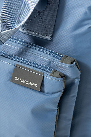 Kadın 4 Bölmeli Krinkıl Kumaş  Ayarlanabilir Çapraz Askılı El Ve Omuz Çantası