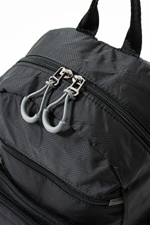 Unisex Suya Dayanıklı Paraşüt Kumaş 4 Bölmeli Laptop Bölmeli Seyahat Ve Okul Çantası