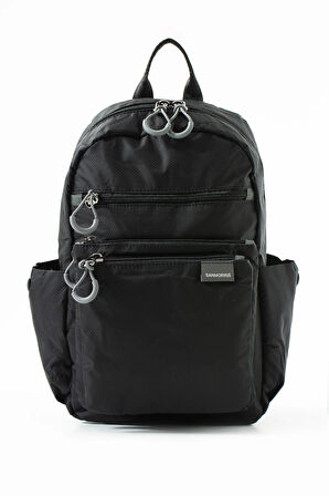 Unisex Suya Dayanıklı Paraşüt Kumaş 4 Bölmeli Laptop Bölmeli Seyahat Ve Okul Çantası