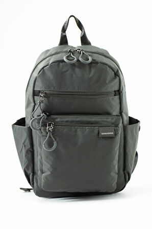 Unisex Suya Dayanıklı Paraşüt Kumaş 4 Bölmeli Laptop Bölmeli Seyahat Ve Okul Çantası