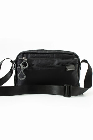 Kadın 3 Gözlü Paraşüt Kumaş Ayarlanabilir Çapraz Askılı Çanta