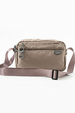 Kadın 3 Gözlü Paraşüt Kumaş Ayarlanabilir Çapraz Askılı Çanta