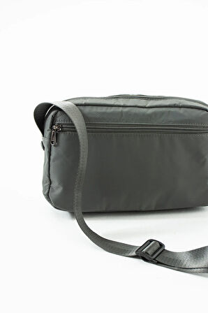 Kadın 3 Gözlü Paraşüt Kumaş Ayarlanabilir Çapraz Askılı Çanta