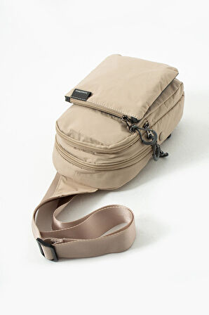 Unisex Paraşüt Kumaş Suya Dayanıklı 4 Bölmeli Body Bag