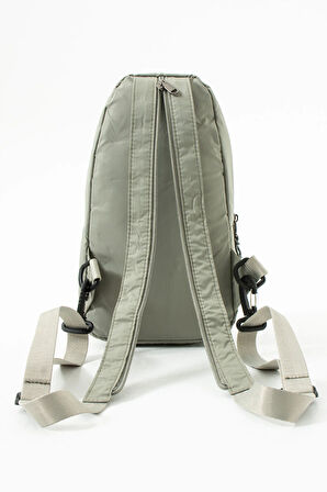 Unisex Paraşüt Kumaş Suya Dayanıklı 3 Bölmeli Çapraz Ve Sırtlık Askılı Body Bag