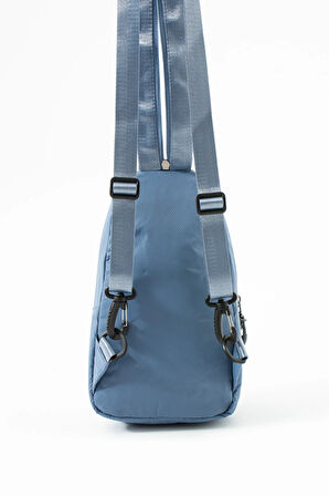 Unisex Paraşüt Kumaş Suya Dayanıklı 3 Bölmeli Çapraz Ve Sırtlık Askılı Body Bag