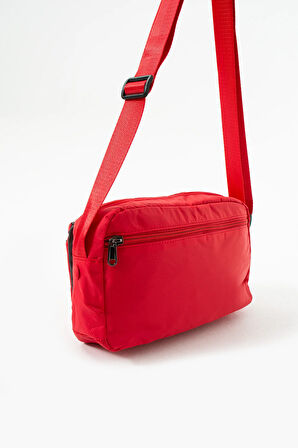 Kadın 3 Gözlü Paraşüt Kumaş Ayarlanabilir Çapraz Askılı Çanta