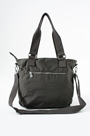 Kadın 4 Bölmeli Suya Dayanıklı Saten Kumaş Çapraz Ve Omuz Askılı Çanta