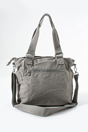 Kadın 4 Bölmeli Suya Dayanıklı Saten Kumaş Çapraz Ve Omuz Askılı Çanta