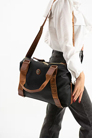 Kadın Çok Gözlü Ayarlanabilir Çapraz Askılı El Ve Omuz Çantası