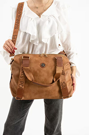 Kadın Çok Gözlü Ayarlanabilir Çapraz Askılı El Ve Omuz Çantası