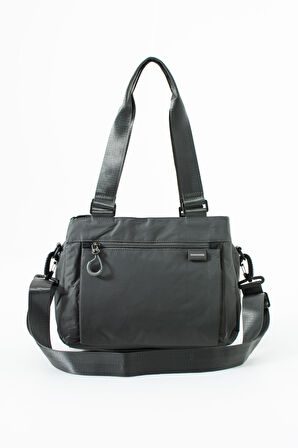 5 Gözlü Desenli Paraşüt Kumaş Ayarlanabilir Çapraz Askılı El Ve Omuz Çantası