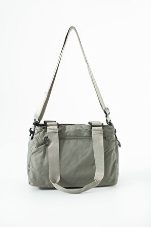 5 Gözlü Desenli Paraşüt Kumaş Ayarlanabilir Çapraz Askılı El Ve Omuz Çantası