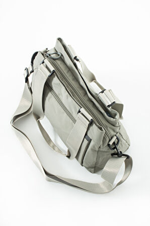 5 Gözlü Desenli Paraşüt Kumaş Ayarlanabilir Çapraz Askılı El Ve Omuz Çantası