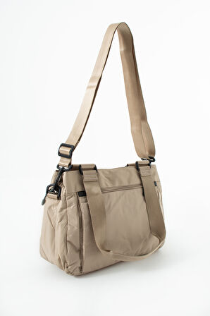 5 Gözlü Desenli Paraşüt Kumaş Ayarlanabilir Çapraz Askılı El Ve Omuz Çantası