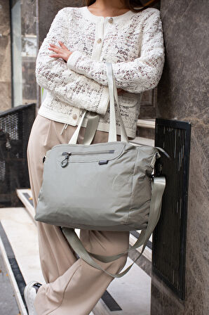 Paraşüt Kumaş Çok Gözlü Hafif Günlük ve Seyahat Omuz Çantası