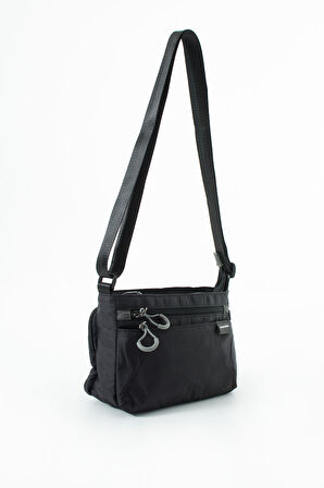 Kadın 4 Bölmeli  Suya Dayanıklı Paraşüt Kumaş Ayarlanabilir Çapraz Askılı Çanta