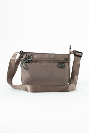 Kadın 4 Bölmeli  Suya Dayanıklı Paraşüt Kumaş Ayarlanabilir Çapraz Askılı Çanta